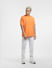 Orange Crew Neck T-shirt_404296+6