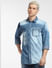 Blue Denim Full Sleeves Shirt_404298+2