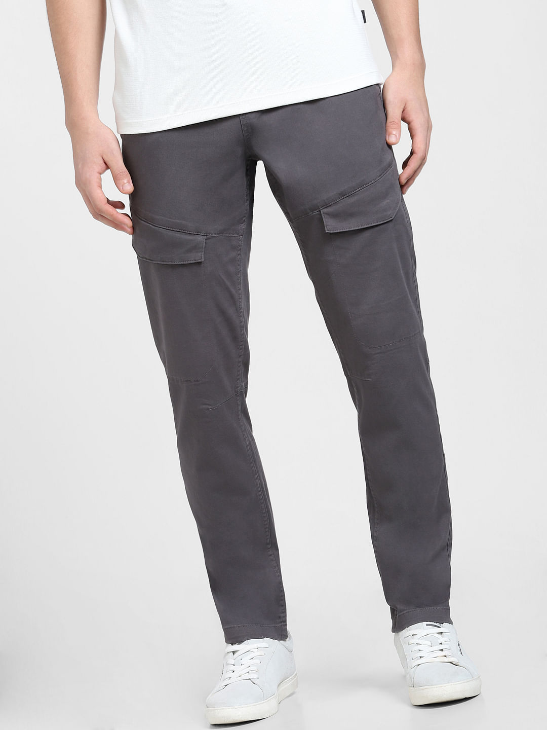Grey Comfort Fit Plain Casual Wear Cotton Men Cargo Pant at Best Price in  Ludhiana  Sareen Enterprises