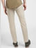 Khaki Mid Rise Regular Fit Pants_404304+4