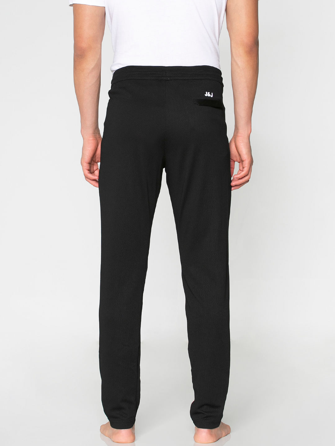Buy Nuon by Westside Black Panel Detailed Track-pants for Men Online @ Tata  CLiQ