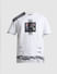 UNMATCHED by JACK&JONES White Patchwork Detail T-shirt_412396+8