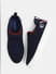 Navy Blue Knit Sneakers_412673+3