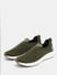 Olive Slip-On Sneakers_412681+6