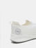 White Knitted Slip On Sneakers_413760+8