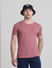 Pink Cotton Knitted T-shirt_413766+1