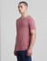 Pink Cotton Knitted T-shirt_413766+3
