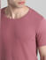 Pink Cotton Knitted T-shirt_413766+5
