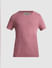 Pink Cotton Knitted T-shirt_413766+7