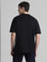 Black Oversized Crew Neck T-shirt_413770+4