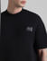 Black Oversized Crew Neck T-shirt_413770+5