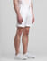 White Regular Fit Chino Shorts_413777+2