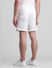 White Regular Fit Chino Shorts_413777+3