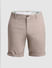 Khaki Regular Fit Chino Shorts_413778+6