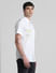 White Printed Short Sleeves Shirt_413781+3