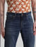 Blue Mid Rise Washed Clark Regular Fit Jeans_413784+4