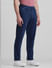 DARK Blue Low Rise Knit Anti Fit Jeans_413785+2