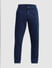 DARK Blue Low Rise Knit Anti Fit Jeans_413785+6