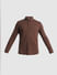 Brown Slim Fit Full Sleeves Shirt_413791+7