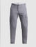 Grey Mid Rise Slim Fit Pants_413796+6
