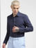 Blue Checks Full Sleeves Shirt_392411+2