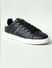 Black PU Sneakers_392545+3