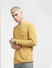 Yellow Knit Pullover_392424+3