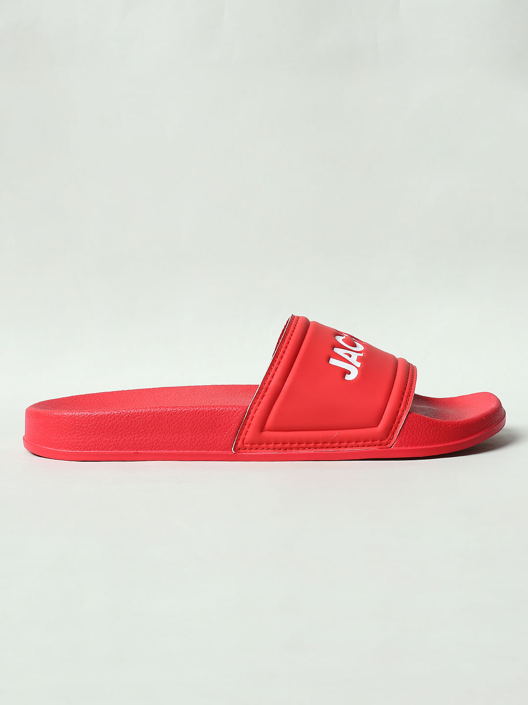 Red calvin best sale klein sliders