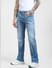 Blue Low Rise Bootcut Jeans 