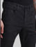 Black Low Rise Glenn Slim Fit Jeans_415268+4