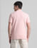 Pink Henley Knitted T-shirt_415274+4
