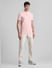 Pink Henley Knitted T-shirt_415274+6