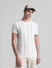 White Striped Knit T-shirt_415276+1