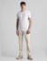 White Striped Knit T-shirt_415276+6