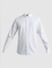 White Striped Dobby Cotton Shirt_415277+7