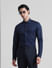 Blue Check Full Sleeves Shirt_415278+1