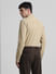 Brown Knitted Full Sleeves Shirt_415282+4