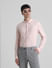 Pink Knitted Full Sleeves Shirt_415283+1