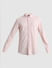 Pink Knitted Full Sleeves Shirt_415283+7