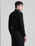 Black Knitted Full Sleeves Shirt_415284+4