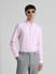 Pink Oxford Full Sleeves Shirt_415289+1