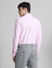 Pink Oxford Full Sleeves Shirt_415289+4