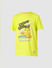 GARFIELD Lime Green Printed T-shirt_415257+7