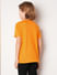 GARFIELD Orange Printed Cotton T-shirt_415259+4