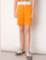 GARFIELD Orange Printed Shorts_415261+2