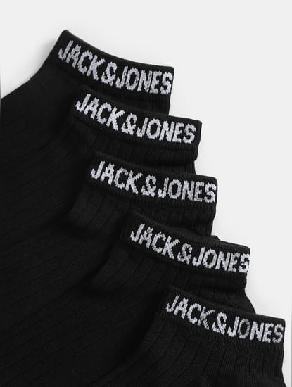Pack Of 5 Ankle Length Socks - Black
