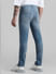 Blue Low Rise Washed Ben Skinny Jeans_410868+3