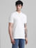 White Knitted Polo T-shirt_410877+2