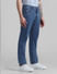 Light Blue Mid Rise Clark Regular Fit Jeans_410888+2