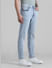 Light Blue Low Rise Washed Ben Skinny Jeans_410892+2